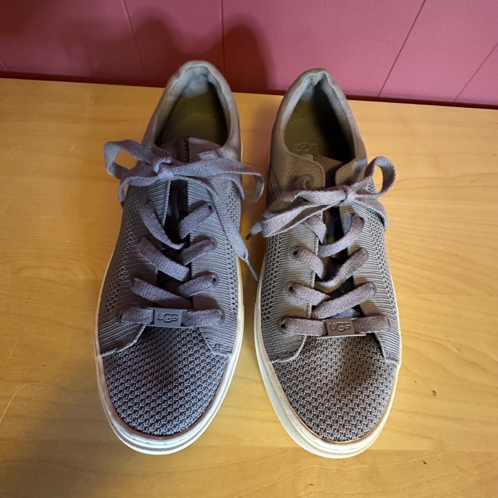 UGG Charcoal ZILO Lace-Up Sneakers